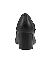 Easy Spirit Women's Cyra Adjustable Strap Block Heel Dress Pumps