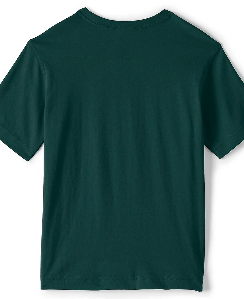 Lands' End Boys Short Sleeve Essential T-shirt