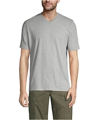 Lands' End Men's Super-t Short Sleeve V-Neck T-Shirt