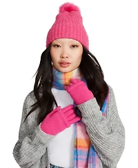 Steve Madden Women's Cozy Touchscreen Gloves, Created for Macy's