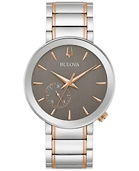Bulova Men's Latin Grammy Futuro Two-Tone Stainless Steel Bracelet Watch 42mm