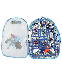 Beyblade Burst Backpack Heavy Duty Clear School Book Bag