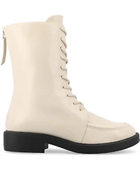 Journee Collection Women's Nikks Lace Up Combat Boots