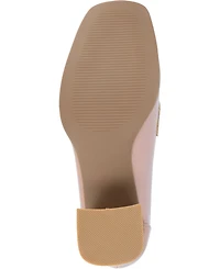 Journee Collection Women's Malleah Heeled Loafers