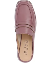 Journee Collection Women's Antonina Platform Mule Loafers