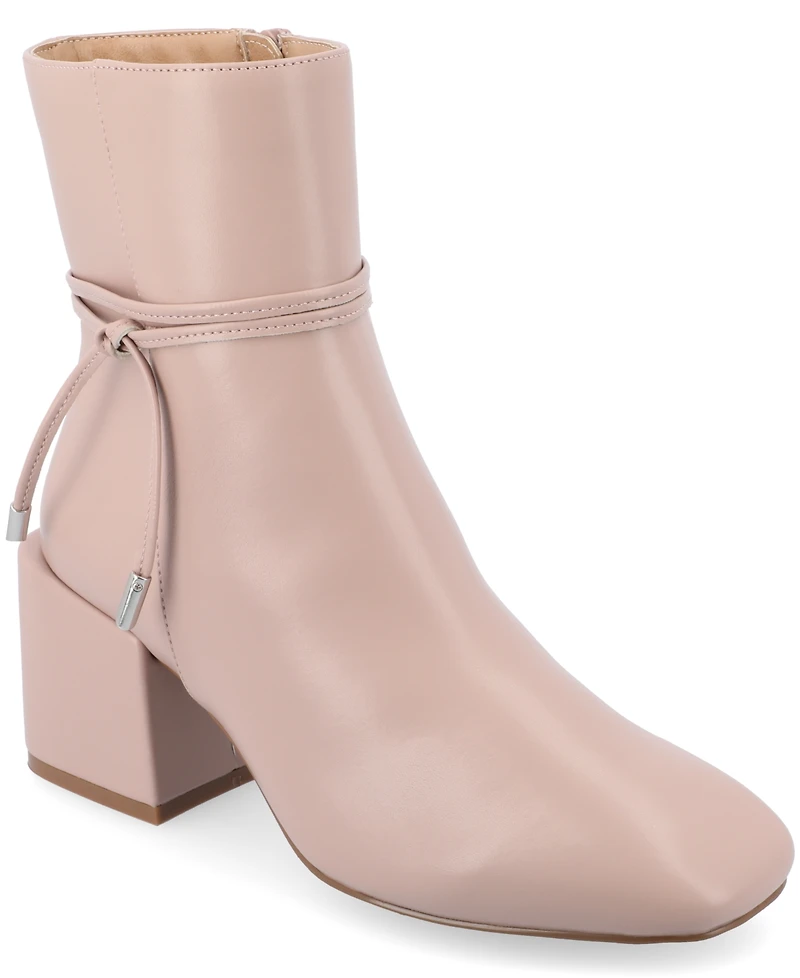 Journee Collection Women's Beverley Block Heel Booties