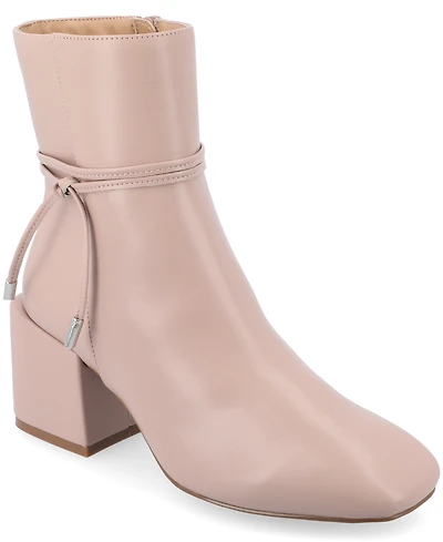 Journee Collection Women's Beverley Block Heel Booties