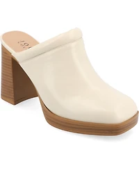 Journee Collection Women's Izara Platform Mules