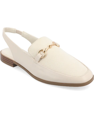Journee Collection Women's Lainey Bit Sling Back Loafers