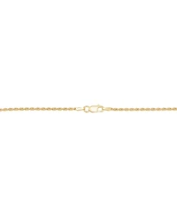 Italian Silver 2-Pc. Set Polished Rope Link Collar Necklace & Matching Bracelet