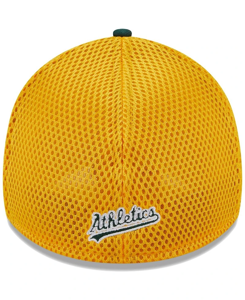 Men's New Era Green Oakland Athletics Team Neo 39THIRTY Flex Hat