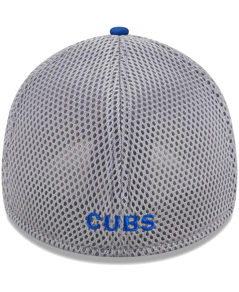 Men's New Era Royal Chicago Cubs Team Neo 39THIRTY Flex Hat