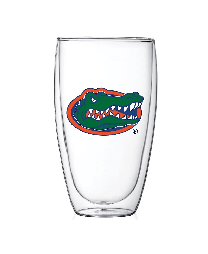 Florida Gators 15 Oz Double Wall Thermo Glass