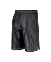 Men's Nike Black, Anthracite Brooklyn Nets Courtside Versus Force Split Dna Performance Shorts