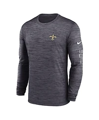 Men's Nike Black New Orleans Saints Velocity Long Sleeve T-shirt