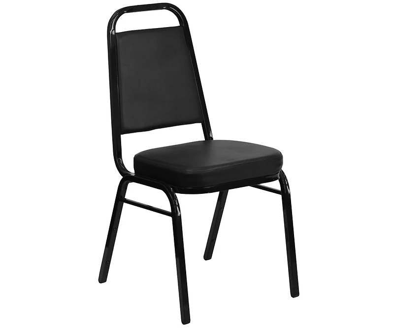 Trapezoidal Back Stacking Banquet Dining Chair - 2.5" Thick Seat