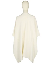 Coach Women's Rubber Patch Knit Cape Sweater