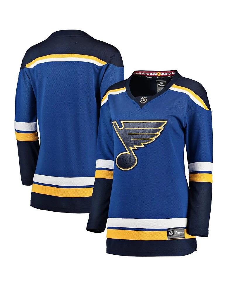 Women's Fanatics Blue St. Louis Blues Breakaway Home Jersey