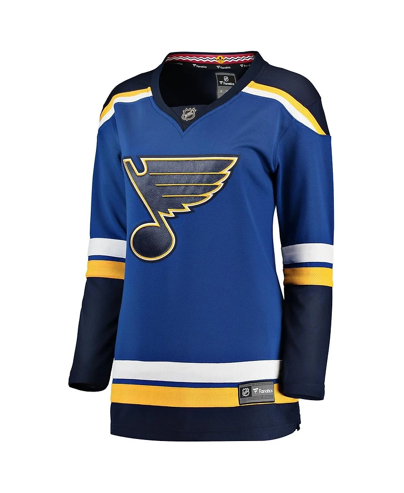 Women's Fanatics Blue St. Louis Blues Breakaway Home Jersey