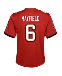 Big Boys Nike Baker Mayfield Red Tampa Bay Buccaneers Game Jersey