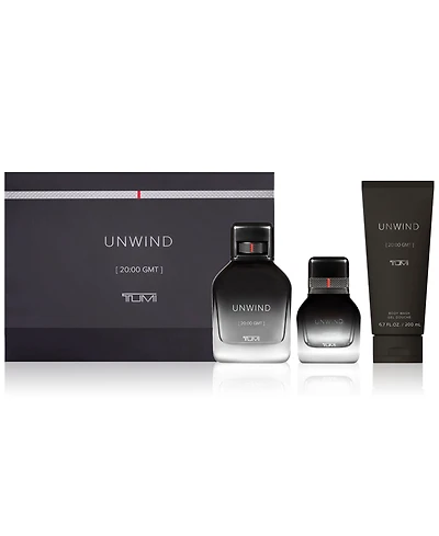 Tumi Men's 3-Pc. Unwind [20:00 Gmt] Eau de Parfum Gift Set