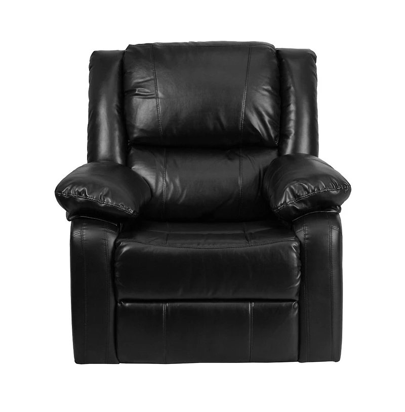 Emma+Oliver Recliner With Bustle Back And Padded Arms