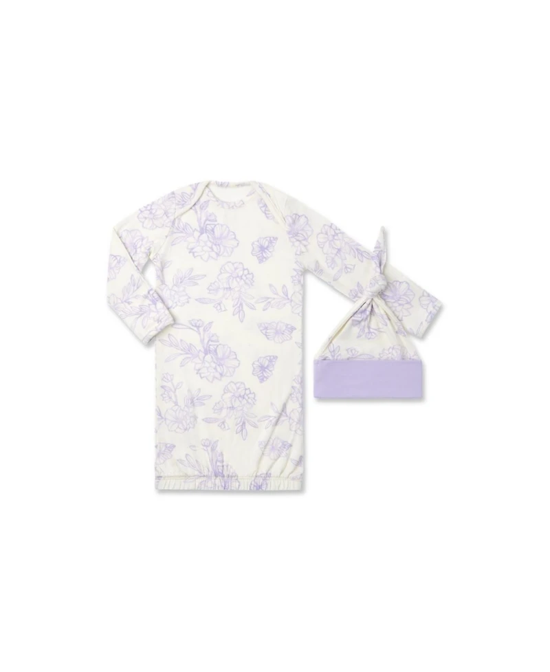 Everly Grey Maternity Analise During & After 5-Piece Maternity/Nursing Sleep Set