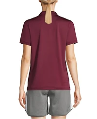 Lands' End Women's Short Sleeve Rapid Dry Polo Shirt