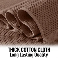 Reusable Kitchen Towels 3 Pack 100% Cotton Waffle Weave - Super Absorbent Dish for