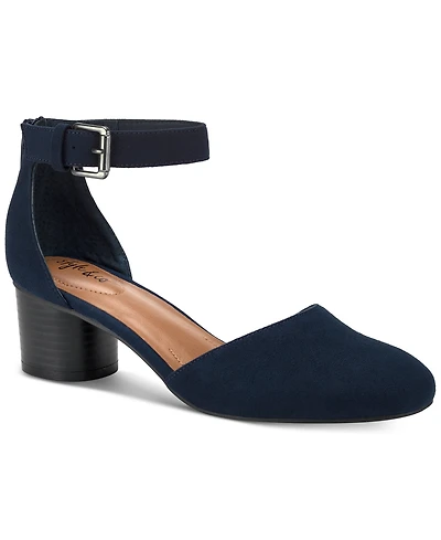 Style & Co Women's Alinaa Two-Piece Block Heel Dress Pumps, Created for Macy's