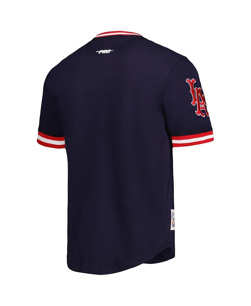 Men's Pro Standard Navy Los Angeles Angels Cooperstown Collection Retro Classic T-shirt