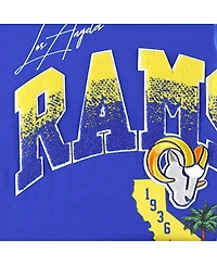 Men's Pro Standard Royal Los Angeles Rams Hometown Collection T-shirt