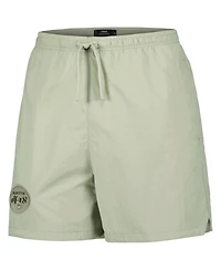Men's Pro Standard Light Green New York Jets Neutrals 2.0 Woven Shorts