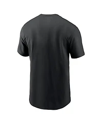 Men's Nike Black Tennessee Titans Logo Essential T-shirt