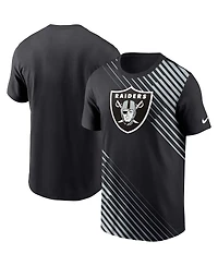 Men's Nike Black Las Vegas Raiders Yard Line Fashion Asbury T-shirt