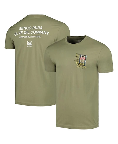Men's Contenders Clothing Olive The Godfather Genco Pura Olive Oil T-shirt