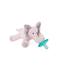 Wubbanub Baby 0 to 6m Pacifier - Pink Elephant