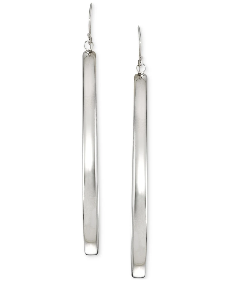 14k Gold Vermeil Earrings, Teardrop Dangle Earrings (Also Sterling Silver)