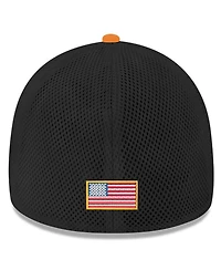 Men's New Era Black Petty Gms Motorsports Neo 39THIRTY Flex Hat