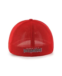 Men's '47 Brand Red Tampa Bay Buccaneers Pixelation Trophy Flex Hat