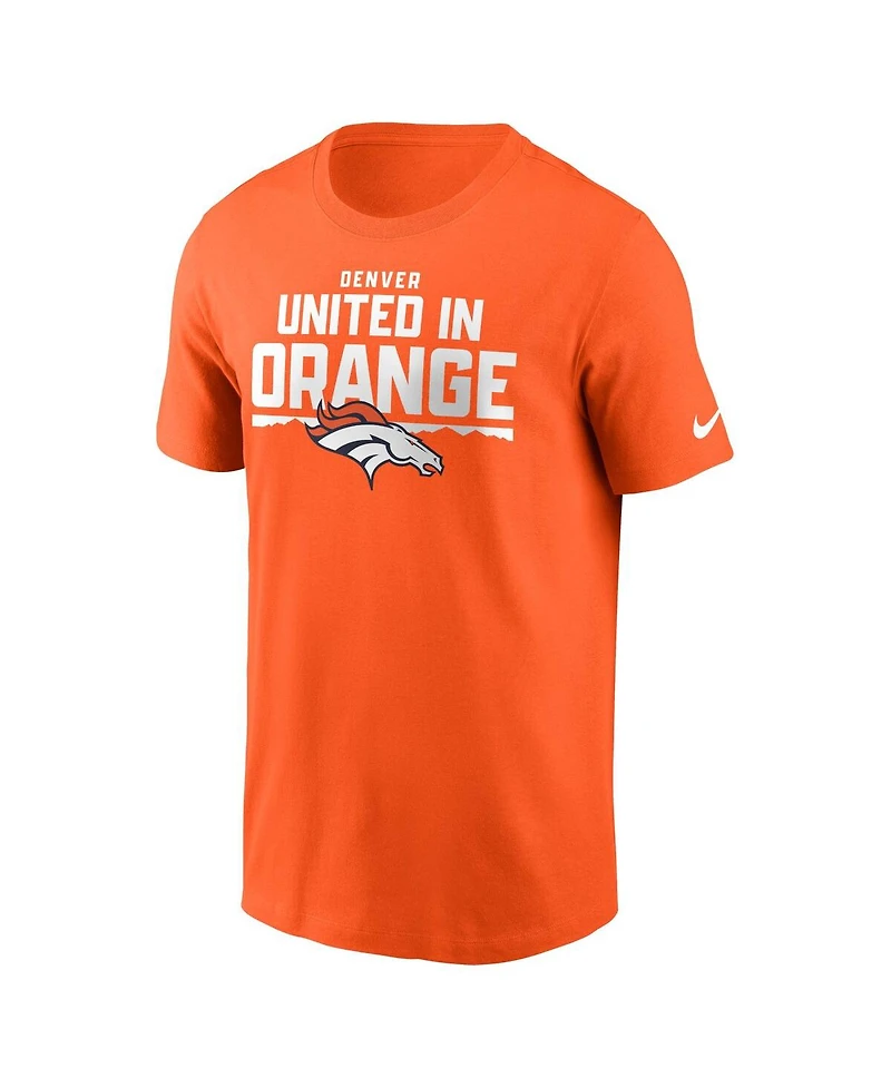 Men's Nike Orange Denver Broncos Local Essential T-shirt