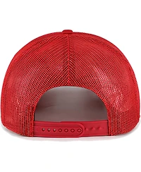 Men's '47 Brand Red St. Louis Cardinals Foam Logo Trucker Snapback Hat