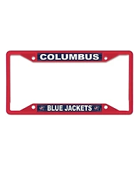 Wincraft Columbus Blue Jackets Chrome Colored License Plate Frame
