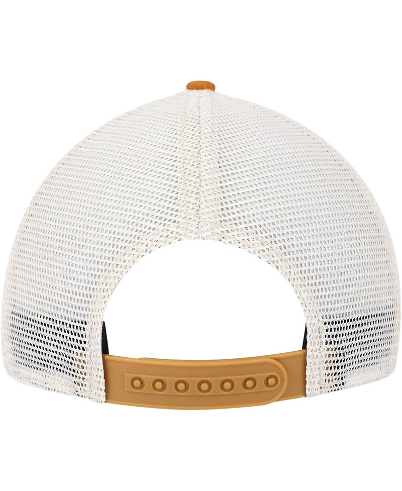 Men's American Needle Black, Cream Cheerios Valin Trucker Snapback Hat