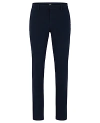 Boss by Hugo Men's Stretch-Cotton Gabardine Slim-Fit Chinos