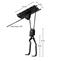The Bicycle Repair Stand by Rad Cycle holds up to 66-pounds effortlessly in heavy-duty clamps that are engineered not to harm your bike's finish.