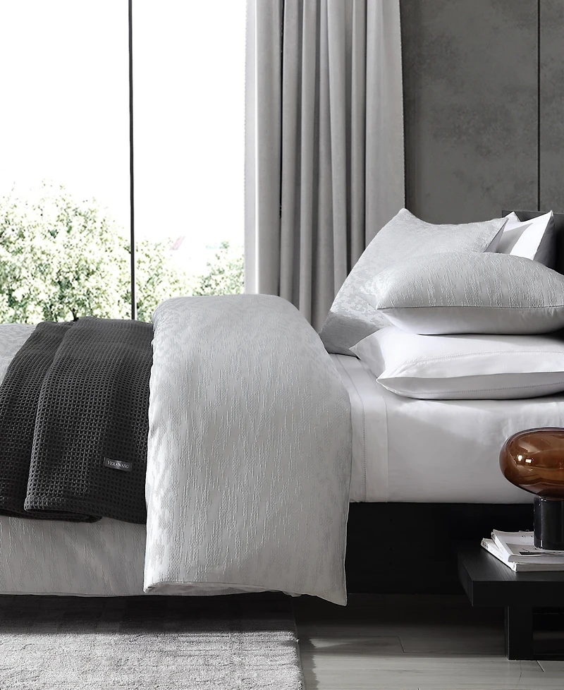 Vera Wang Illusion 3 Piece Duvet Cover Set, Queen