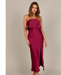 Petal and Pup Women's Vienna Strapless Midi Dress