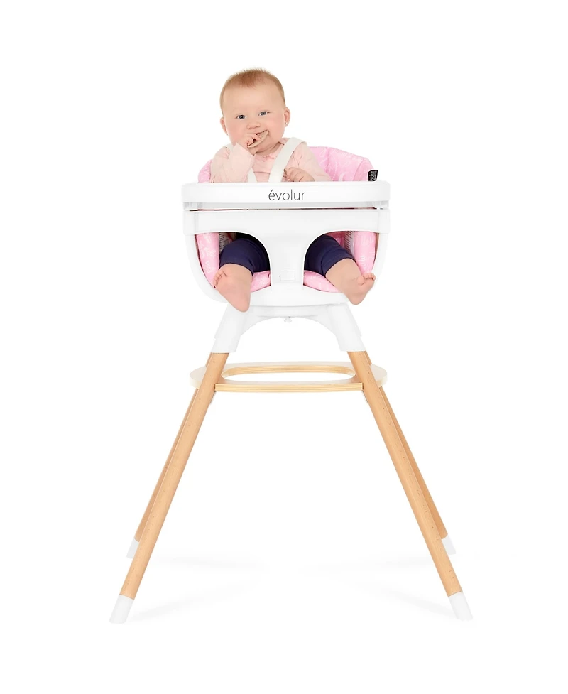 Evolur Baby Ann Beechwood 4-in-1 Highchair