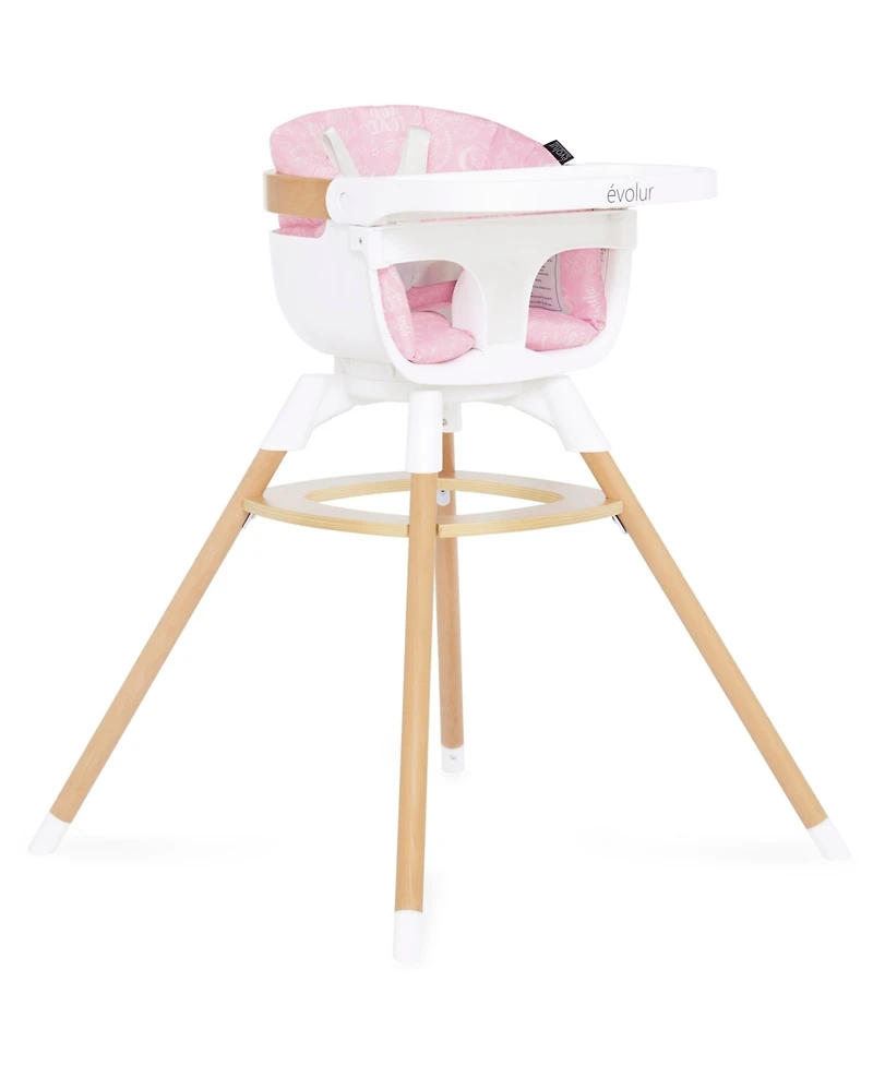 Evolur Baby Ann Beechwood 4-in-1 Highchair